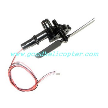 jxd-350-350V helicopter parts tail motor + tail motor deck + tail blade - Click Image to Close